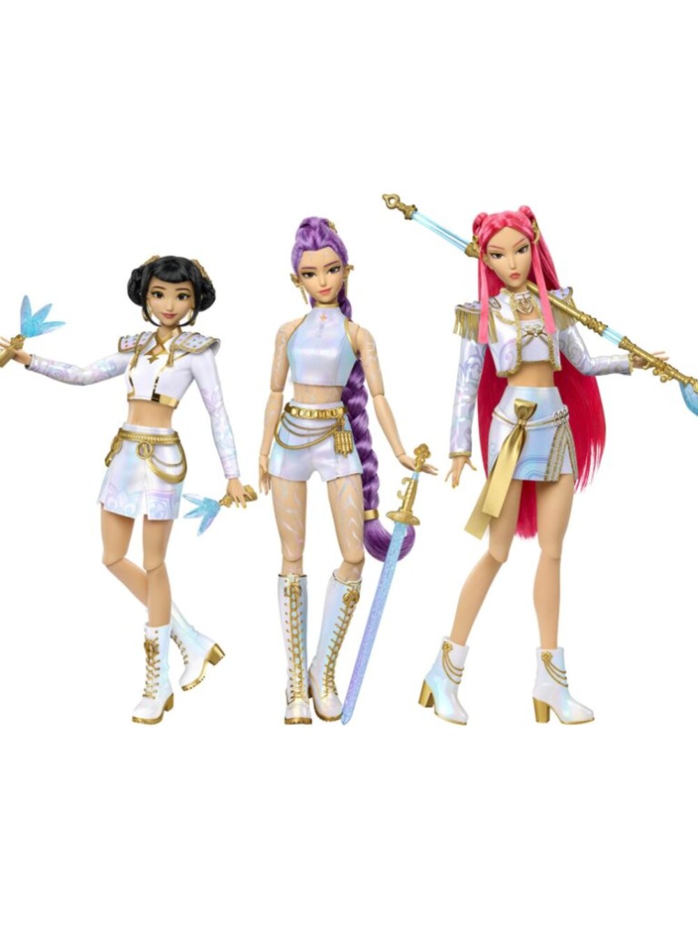 NIB | HUNTR/X Rumi, Mira, Zoey “What It Sounds Like” 3-Pack | Limited Edition